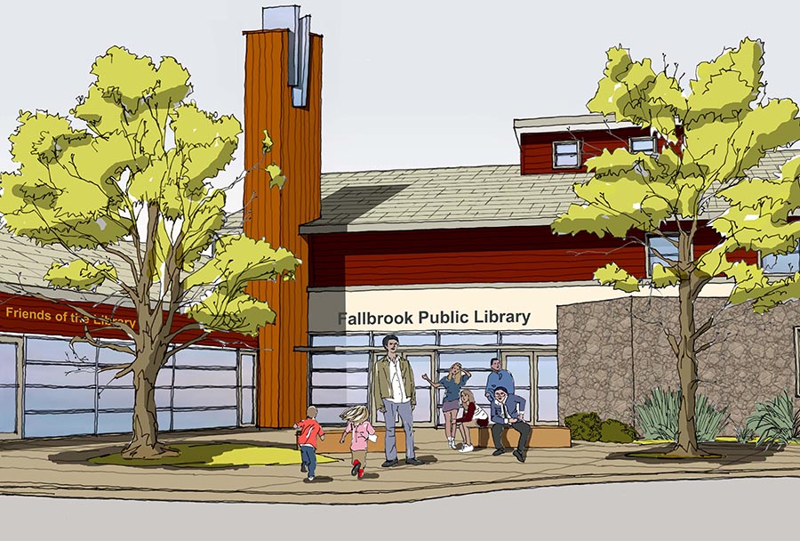 FallbrookLibraryConceptEntry Jeff Zubik